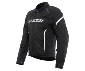 Motorcycle Jacket Fabric Man Dainese Air Frame 3 Summer Black/Black/White