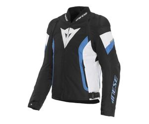 Motorcycle Jacket Fabric Man Dainese Avro 5 Black/Blue/White Taglia:50