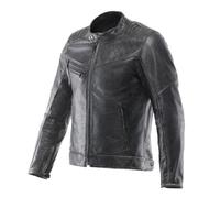 Motorcycle Jacket Leather Man Dainese Radicale Black Taglia:46