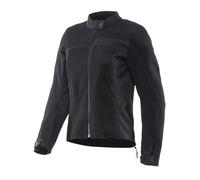 Motorcycle Jacket Mesh Fabric Woman Dainese Lisbona Air Black Taglia:46