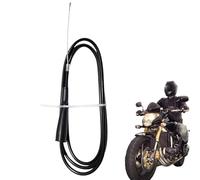Motorcycle Jumper Cables, Throttle Wire Adapter, Quick Connect Heavy Duty Connector, Black, Sturdy Insulated Design for Outdoor Use with Gate Trailer Marine Car Fence Applications