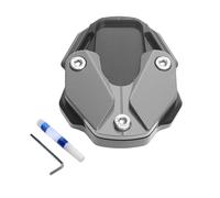 Motorcycle Kickstands Pad Extender - Kickstands Support for Stability | Aluminum Alloy Plate Extension, Rustproof Wide Base Parking Stand for Grass Hot Pavement Protection Outdoor Secure Use