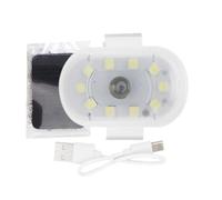 Motorcycle LED Warning Light - 3 Inch Rechargeable Vehicle Lamp | 7 Color Flashing Safety Light - touch control wireless LED Beacon for Motorcycles Cars Trucks Bikes Drones and Night Riding Visibility