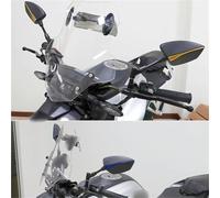 Motorcycle Left Right Rearview Side Mirrors For Bajaj Pulsar 200NS 200RS 200 AS All Year(Gold9)