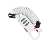 Motorcycle Lock - Resettable Password Security, Heavy Duty Shear Resistant Wire, Wear-Proof Coating, Compact Pocket Size Guard | for babe Carriage Moped Luggage Skateboard Locker Fence Gate Shed