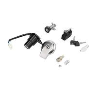 Motorcycle Lock Set with Ignition Helmet Fuel and Rear Storage Box Locks 2 Keys Aluminum Alloy for VIRAGO XV125 XV250 XV535 XXV240 V Star Plug and Play Design