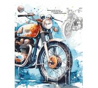 Motorcycle Lovers: A Coloring Book to Relax & Unwind
