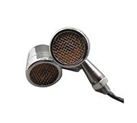 Motorcycle Luce Freno Posteriore 1 Paio Di Lenti A Rete Universali Argento Indicatore Di Direzione Per Moto LED M10 Vite Griglia In Metallo Lampeggiatori Anteriori Posteriori Per Moto