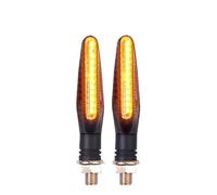 Motorcycle Luce Freno Posteriore 2/4pcs Indicatori Direzione Motociclo LED Luce 12 * 335SMD Acqua Che Scorre Lampeggiante IP67 Indicatore Lampeggiante Flessibile 12V Luci Lampeggianti