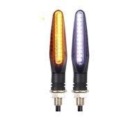Motorcycle Luce Freno Posteriore 2/4pcs Indicatori Direzione Motociclo LED Luce 12 * 335SMD Acqua Che Scorre Lampeggiante IP67 Indicatore Lampeggiante Flessibile 12V Luci Lampeggianti