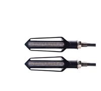 Motorcycle Luce Freno Posteriore 2PCS Moto Indicatori Di Direzione Luce Coda Lampeggiatore LED Acqua Che Scorre Lampeggiante Moto Indicatori Direzione Indicato Luci Lampeggianti IP68