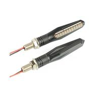 Motorcycle Luce Freno Posteriore Indicatori Di Direzione A LED Universali Per Moto Freccia Lampada Ambra Segnale Lampeggiante Posteriore Indicatori Luci Freno Per 12V
