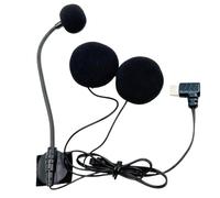 Motorcycle Microphone - Hd Helmet Plug Type-C mc, Noise-Reducing Half-Face Waterproof Headset, Crystal Cler Audio Capture | Ideal for Vlogging Interviews Motorbike Communication Outdoor Recordings