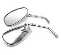 Motorcycle Mirrors 1Pair 10mm Standard Thread Rearview Mirrors | for kawasaki, for vulcan 900, for Motorcycles