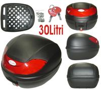Motorcycle Motorbike Scooter TOP CASE BOX LUGGAGE UNIVERSAL 30 Lt 423141cm