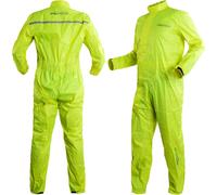 A-Pro Tuta Intera Anti Pioggia Impermeabile Marsupio Acqua Moto Ripieghevole Fluo S