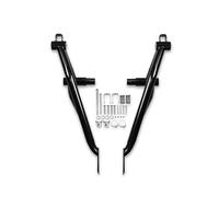 Motorcycle motore Paraurti Adatto Per Kawasaki Per Ninja Per ZX4R 2022 2023 2024 Moto Highway Crash Bar Protezione Motore Telaio Paraurti Protezione Anticaduta Barre Paramotore(B-Black)