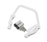 Motorcycle motore Paraurti Per MT09 Per FZ09 2017 2018 2019 2020 Moto Stunt Subcage Protezione Pedana Passeggero Posteriore Protezione Motore Barra Protezione Barre Paramotore(A-White)