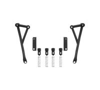 Motorcycle motore Paraurti Per QJMOTO Per SAI 600 Moto Highway Engine Guard Crash Bar Telaio Paraurti Carenatura Protettore Barre Stunt Cage Protector Barre Paramotore(Black B)