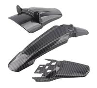 Motorcycle Mudguard - Carbon Fiber, Rear Guard, Lightweight Accessory | Front Splash Protector, Dustproof Waterproof Shield For Commuting, Touring, Adventure, All Weather Riding
