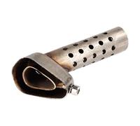 Motorcycle Muffler - Exhaust Muffler | Exhaust Mufflers With Silencers For Noise Reduction And DB Control, Stainless Steel Universal Inlet Pipe For Motorcycle Enthusiasts