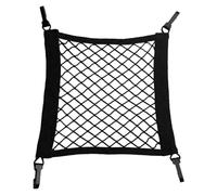 Motorcycle Net - Stretch Net, Cargo Netting, Luggage Bike Basket, Heavyduty Elastic Mesh Cover with Quick-Release Holder Basket Carrier for Pickup SUV Luggage Travel Commuting Camping Boating