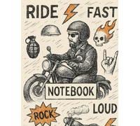 Motorcycle Notebook: Ride & Write: Lined Journal for Bikers, Motorcycle Fans, and Two-Wheel Dreamer
