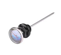 Motorcycle Oil Dipstick | 125cc Motocross Oil Level & Temperature Gauge | CNC Aluminum Alloy Dipstick for Off - Road Motorcycles/Pit Bikes/Men ' s Motorcycles (Black)