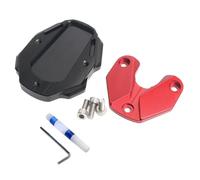 Motorcycle Pad Extender - Aluminum Alloy Replacement | Rustproof, Widened Mat For Secure Parking On Pavement, Grass, And Soft Surfaces