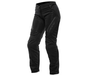 Motorcycle Pants Fabric Woman Dainese Drake 2 Super Air Summer Black/Black