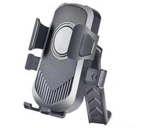 Motorcycle Phone Holder With Umbrella Rain Sunshade ABS | Waterproof Umbrella Design, Anti-glare Sunshade, 8-support Stability, ABS+PC Material, Handlebar Or Mirror Mount