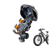 Motorcycle Phone Mount Portatile, Anti Shake Stand, Cell Mount Universal Sturdy Device Smooth Aid, Modern Navigation Style, Accessory for Mountain Road Touring Commuting Trail 5,91 x 3,94 x 1,97