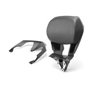 Motorcycle Posteriore Passenger Seat Tailstock Schienale Schienale Cuscino Pad Per Yamaha X-max 300 2018-2022 2021 2019 (Linea nera)