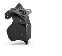 Motorcycle Rear Mudguard In Lega Alluminio CNC Moto Parafango Posteriore Paraspruzzi Fango E Polvere 1 Pezzo(Black)