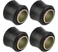 Motorcycle Rear Shock Absorber Bushing 14mm Strut Mount Hardware Kit | for Electric Vehicle Suspension, for Ring, for Two Wheeler, Black Plastic, METALs