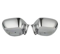 Motorcycle Rear View Side Mirrors Cover Housing Protector, GL1800 | Compatible with for honda Goldwing 2001-2017, for rearview mirror shell(Chrome)