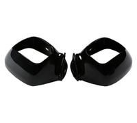 Motorcycle Rear View Side Mirrors Cover Housing Protector, GL1800 | Compatible with for honda Goldwing 2001-2017, for rearview mirror shell(Black)