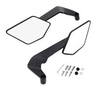 Motorcycle Rearview Mirror, 2 pezzi Rotating Reflectors, Spoiler Design, Cycling Accessories for Riding, 9.06x3.15x4.72 pollici, Daily Use, Outdoor Vehicle, Mountain Road