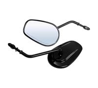 Motorcycle Rearview Mirror Per Harley Touring Sportster 883 Road King Fatboy Softail Bobber Chopper Street Glide Dyna Specchietti retrovisori moto(Gloss Black)