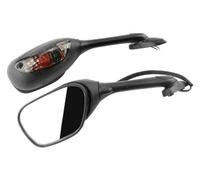 Motorcycle Rearview Mirror Set 1 Pair Universal Bar End Side Mirrors | for suzuki motorcycles(PLATING)