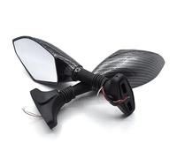 Motorcycle Rearview Mirror Specchietto Retrovisore Moto Con/indicatore Di Direzione A Per Per Aprilia GPR125 RS 125 RSV4 Factory RSV4R RSV4 RF RSV4 RR RSV1000R(Snake skin)