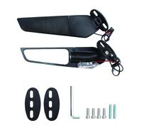 Motorcycle Rearview Mirror Specchietto retrovisore rotante regolabile per moto con indicatore di direzione per R1 R15 R3 R6