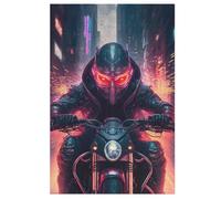 Motorcycle Ride through Puzzle Per Adulti 1000 Pezzi Difficile Puzzles in Legno Impegnativo Gioco Preciso A Incastro Gioco Educativo Sfida Giocattolo 78×53cm