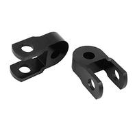 Motorcycle Shock Absorber Risers | 3cm Height Lift for Steadiness & Spine Protection | Universal Damping Pads for Motorcycles/ATVs/Scooters | High - Strength Aluminum Alloy (No screws)