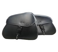 Motorcycle Side Bag for Suzuki Savage Boulevard M109R M50 M90 M95 C109R C50 C90 S40 S50 Side Tool Luggage Bag PU Leather Motorcycle Saddle Bag