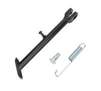Motorcycle Side Stand Replacement for Monkey Z50 | 225mm Alloy Kickstand with 38x52mm Enlarged Plate | Protected Against Weather & Grip - Enhanced Support for Parking/Soil Ground