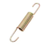 Motorcycle Side Stand Spring, Foot Pedal Return Spring, Sturdy Metal Stand Springs Replacement for Motorcycles & Scooters, Gold Steel Wire Design