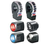 Motorcycle Speaker - Waterproof Wireless Audio | Handlebar Sound System with Phone Charging Function for Biking Cycling Music Playback Device Portable Radio Accessory for Scooter Bicycle Car Outdoor