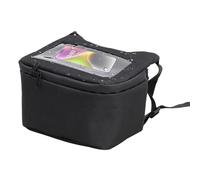 Motorcycle Storage Bag - Portable Waterproof Handlebar Organizer with Phone Window | Functional Front Pouch with Lightweight Design, Outdoor Accessories with Reliable Protection & Versatile Use for Sc