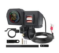 Motorcycle USB Charger | Quick Charge Outlet Socket for Motorcycles and Cars | Versatile Handlebar Socket for RVs, Trucks, SUVs | Convenient Charging Solution for All Your Devices